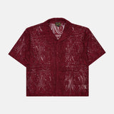 WINE BARRIO LACE BUTTON - UP - Nostalgia