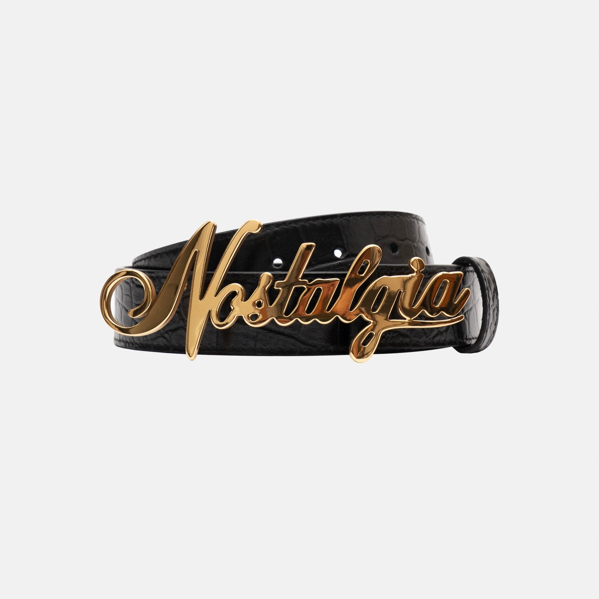 CROC SCRIPT BELT - Nostalgia