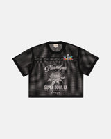 BLACK SB LX MESH TOP - Nostalgia