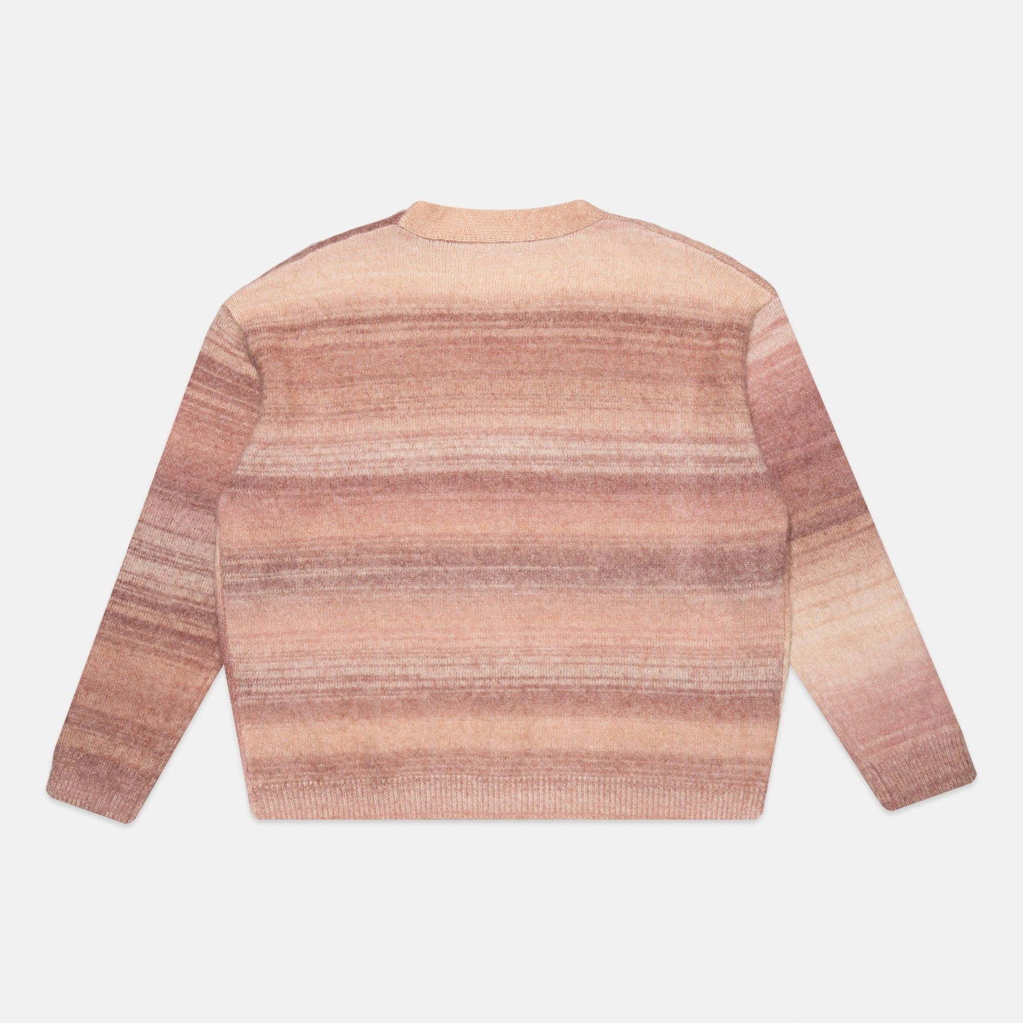 GRADIENT FUZZY CARDIGAN - Nostalgia