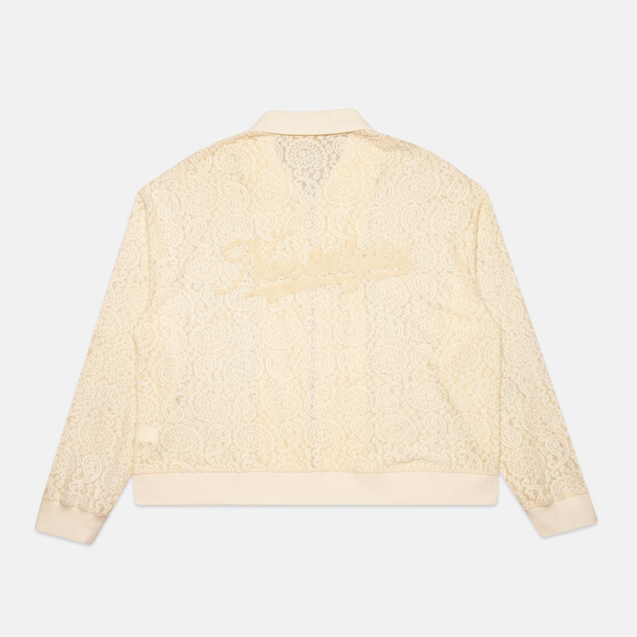 CREAM PAISLEY LACE JACKET - Nostalgia
