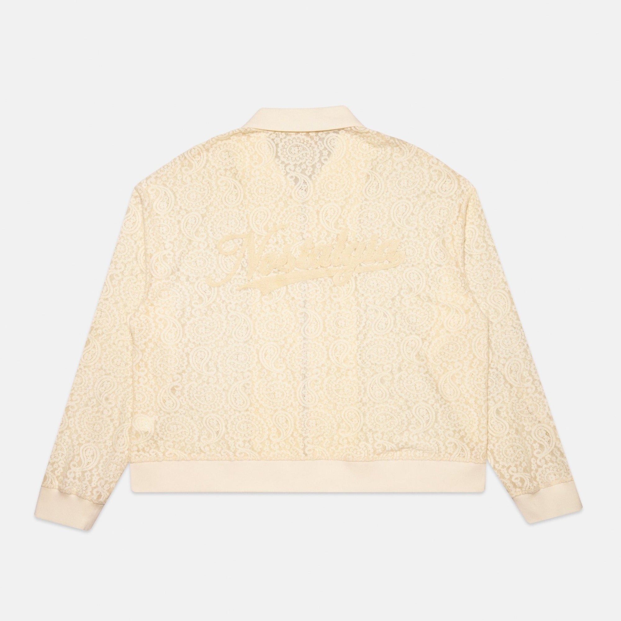 CREAM PAISLEY LACE JACKET - Nostalgia