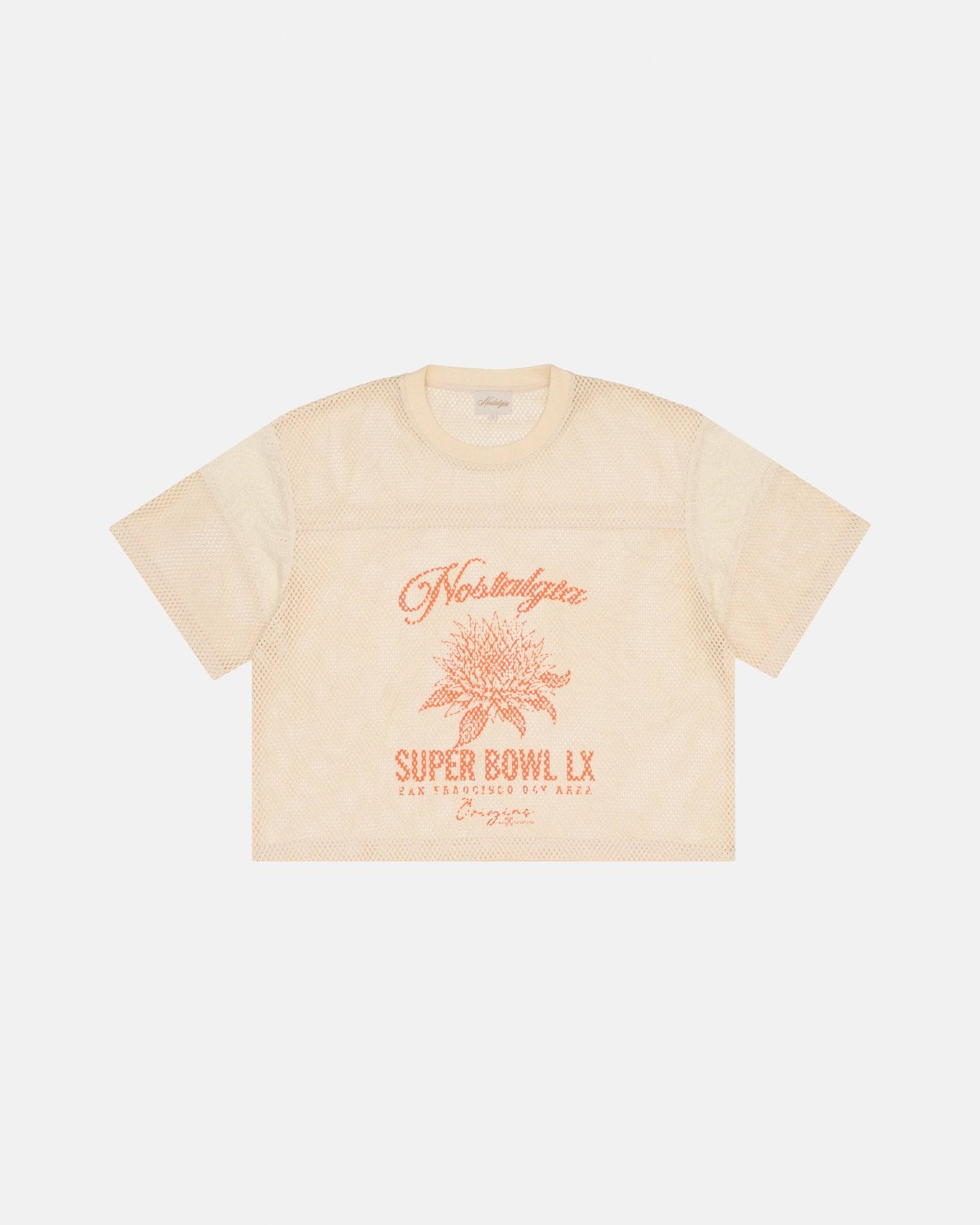 CREAM SB LX MESH TOP - Nostalgia