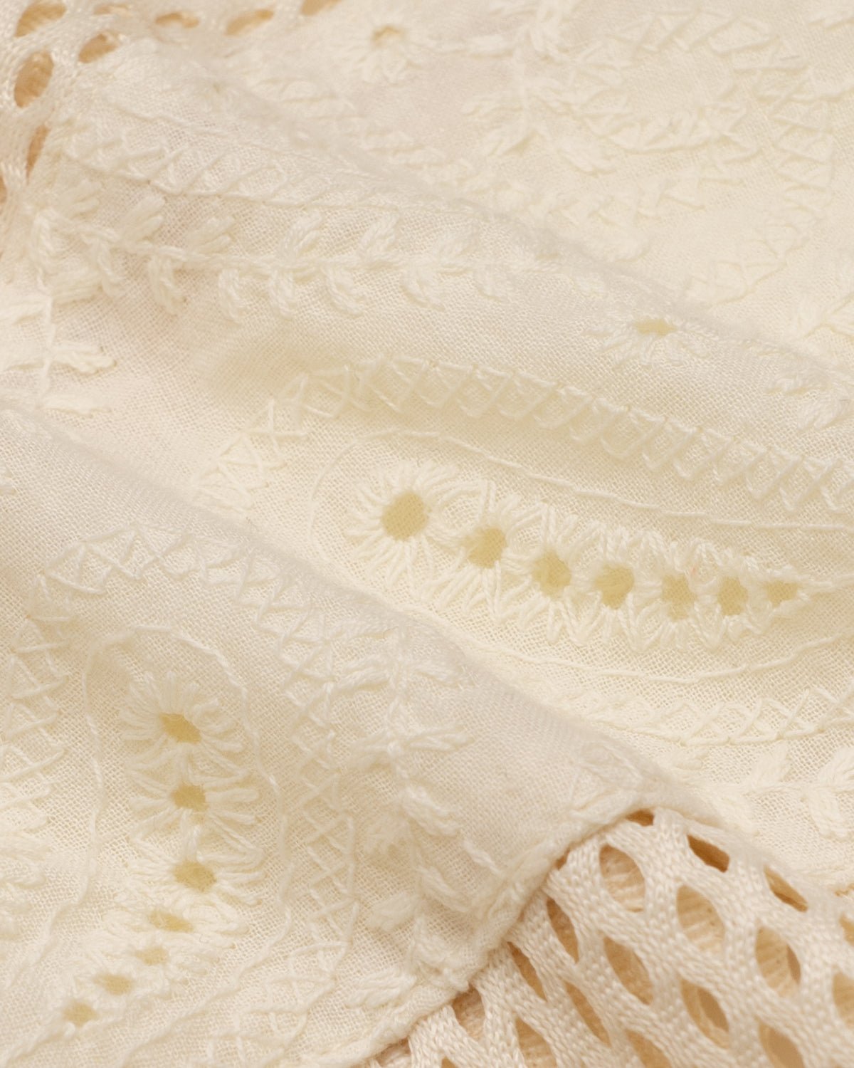 CREAM SB LX MESH TOP - Nostalgia