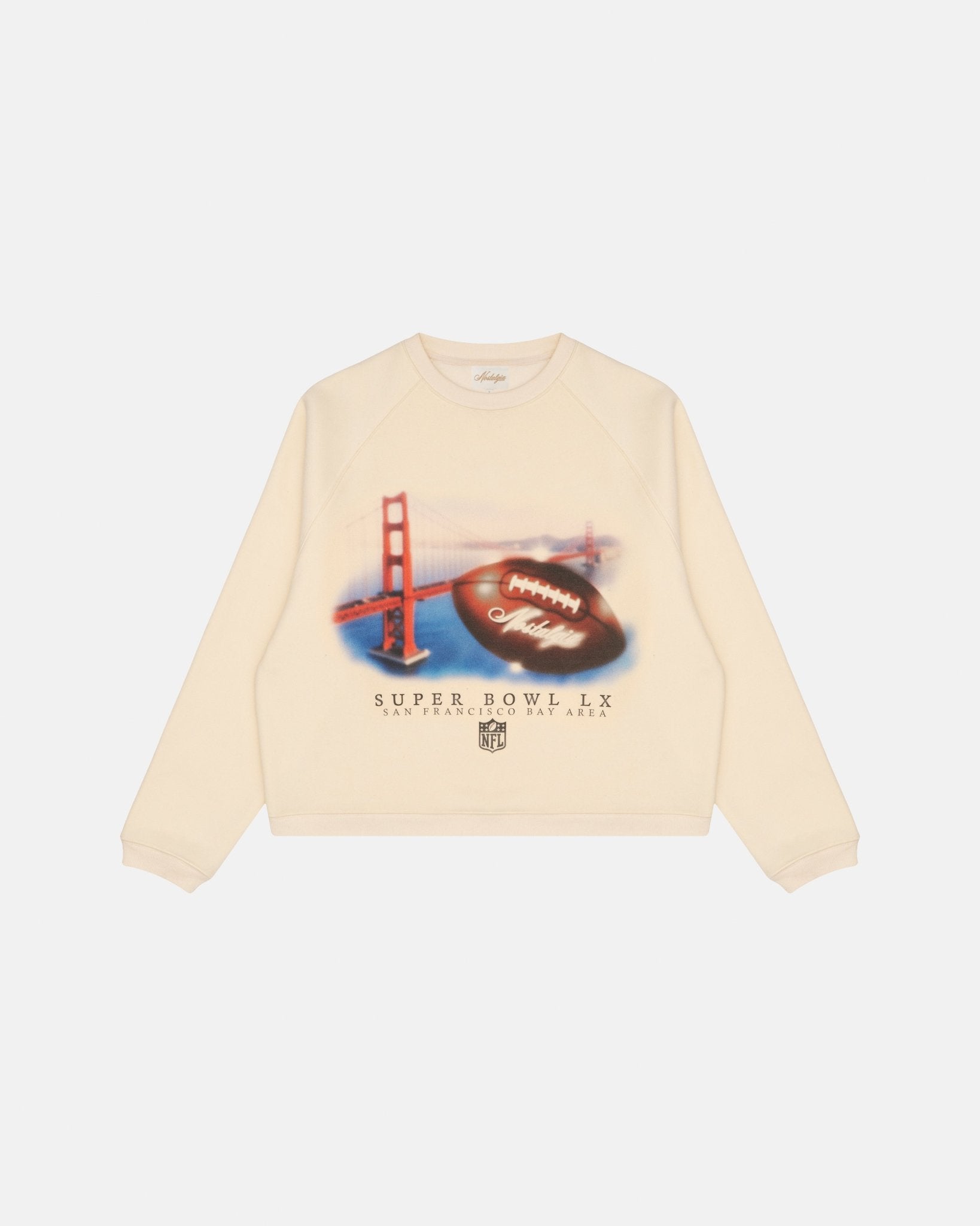 RAGLAN AIRBRUSH CREWNECK - Nostalgia