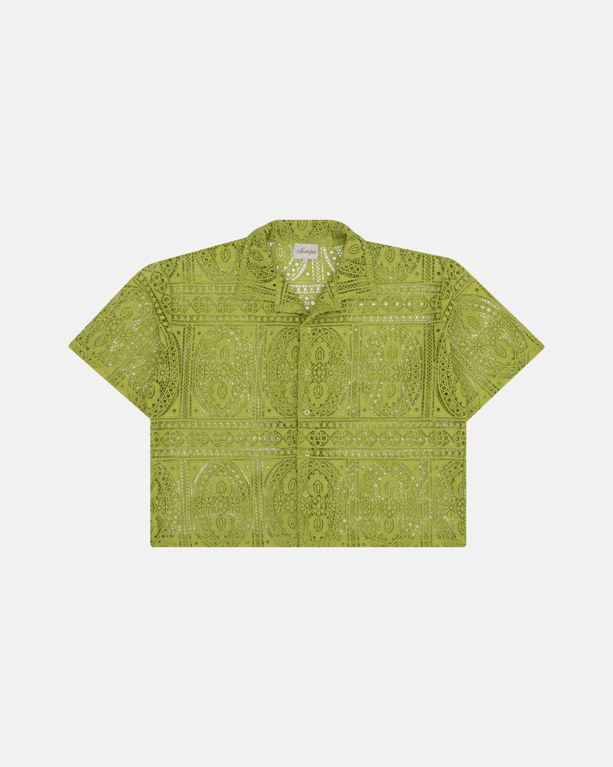 IBA BARRIO LACE BUTTON-UP - Nostalgia