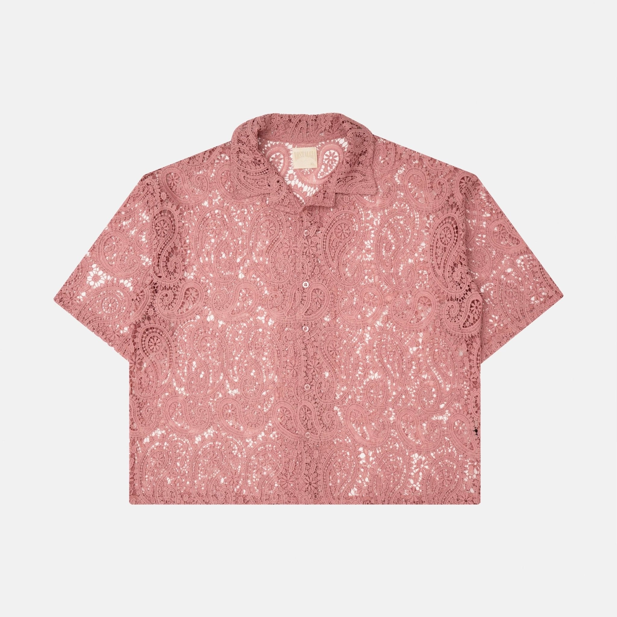 DRAGONFRUIT PAISLEY BUTTON - UP - Nostalgia