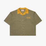 OLIVE AUTO PERFORMANCE BUTTON-UP