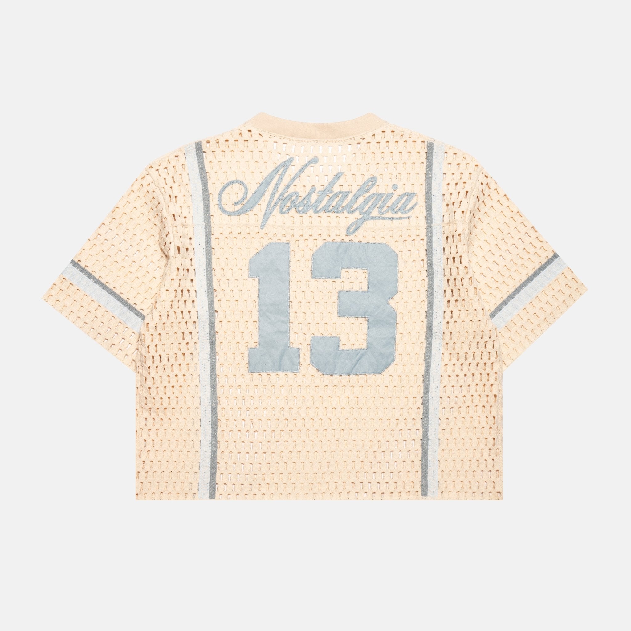 CREAM CROCHET JERSEY - Nostalgia